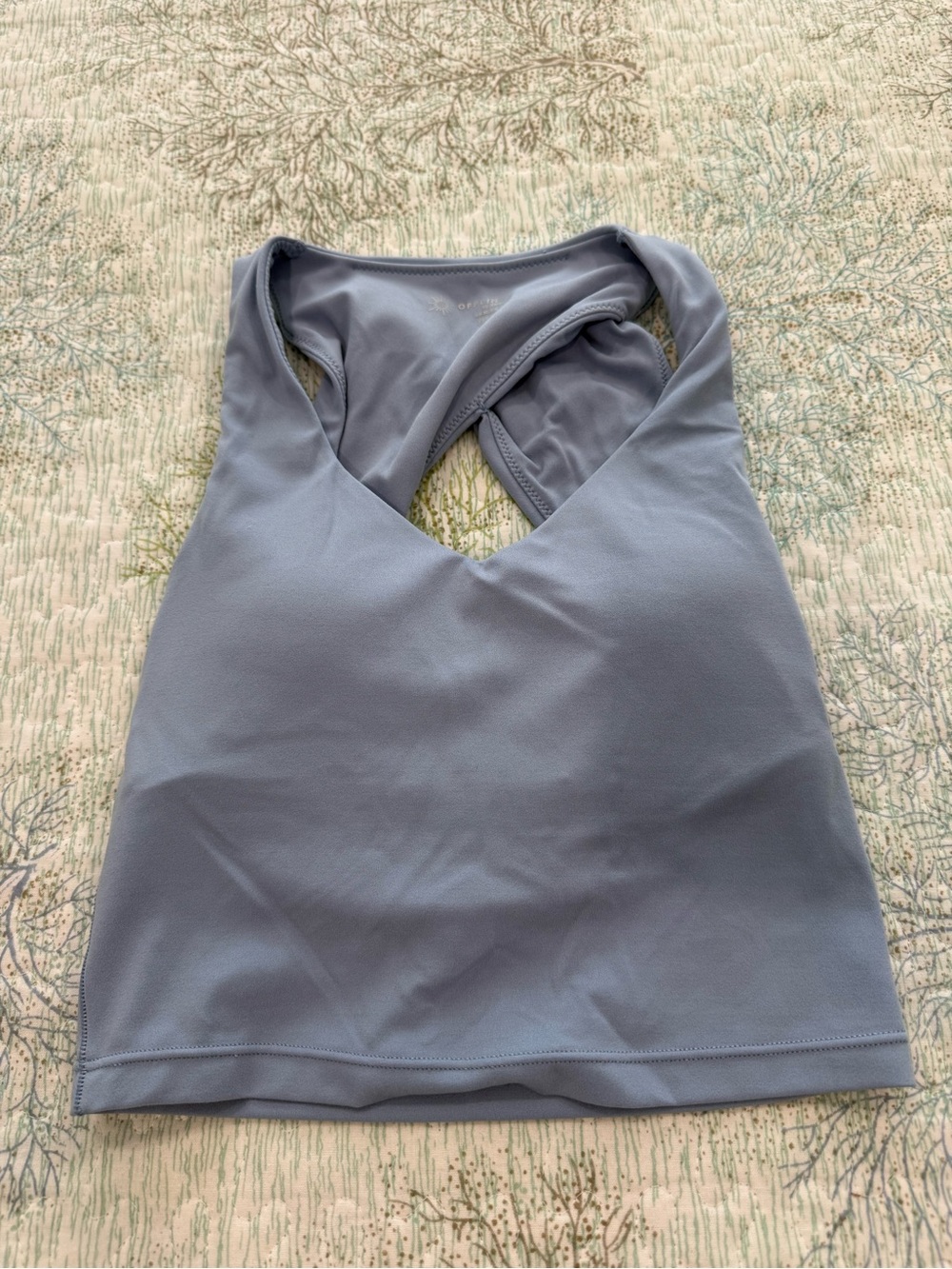 Aerie Offline Light Blue Athletic Tank Top